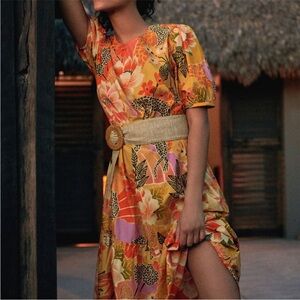 FARM Rio x Anthropologie Maribel Dress Small